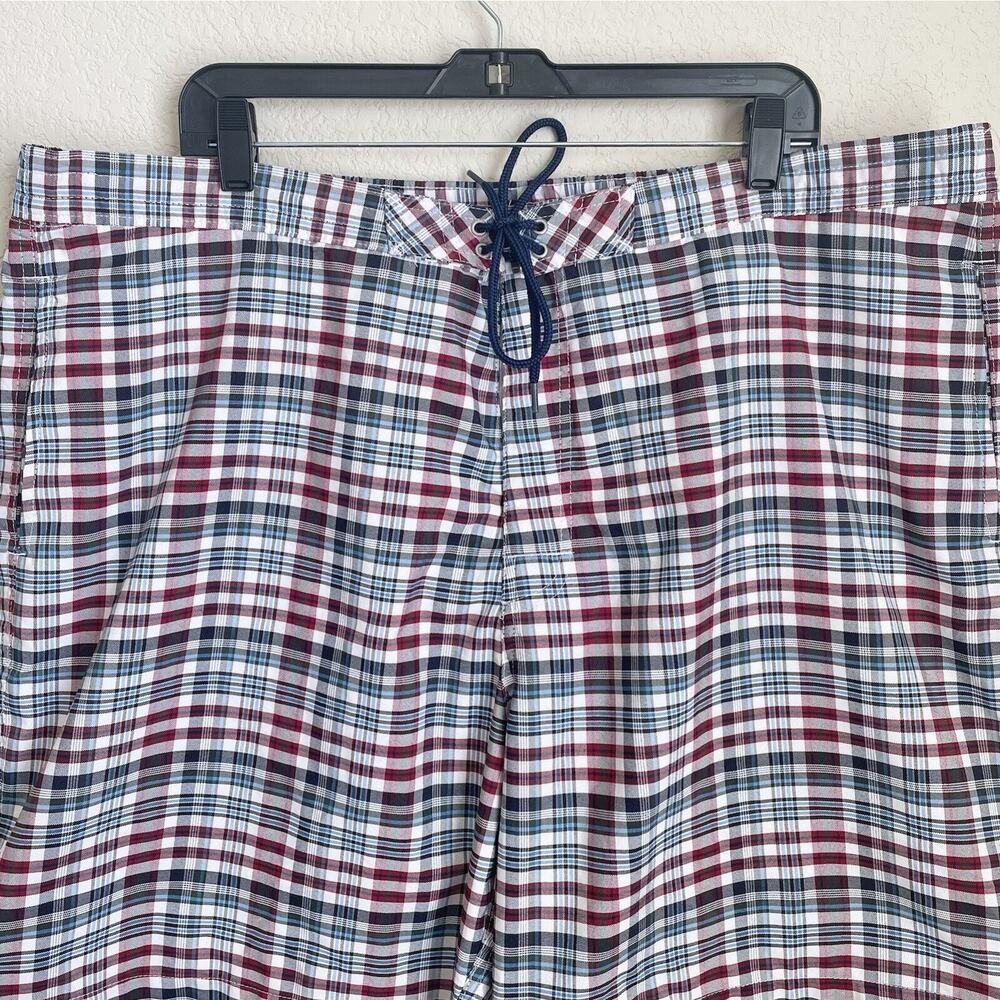 Brooks Brothers 346 Mens 41W Plaid Madras Shorts Preppy Cotton - Picture 3 of 10